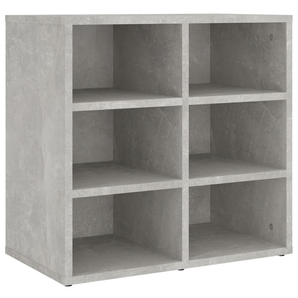 Shoe Cabinet Concrete Grey 52.5x30x50 cm